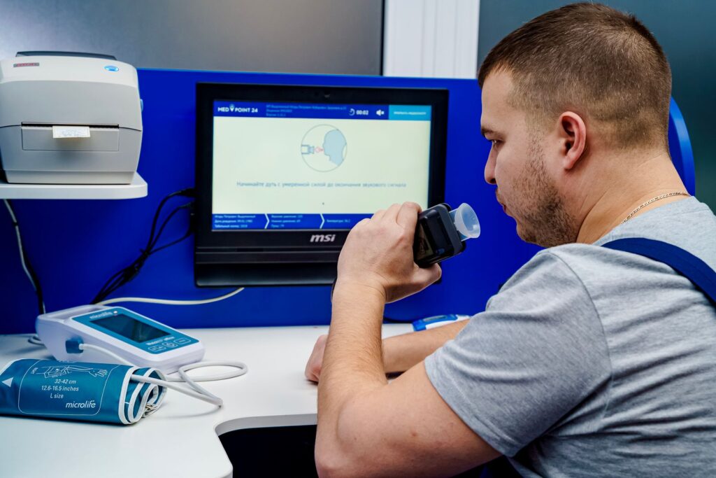 Spirometry lung function testing at Ninox Health